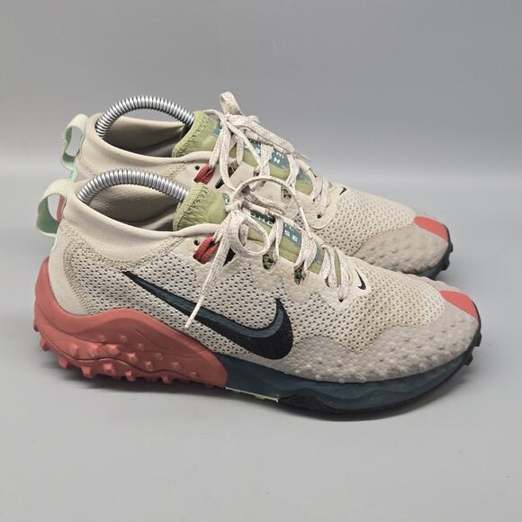 Nike Wildhorse 7 Women's Size 7.5 Trail Running Shoes Light Bone Cobblestone - Picture 5 of 11
